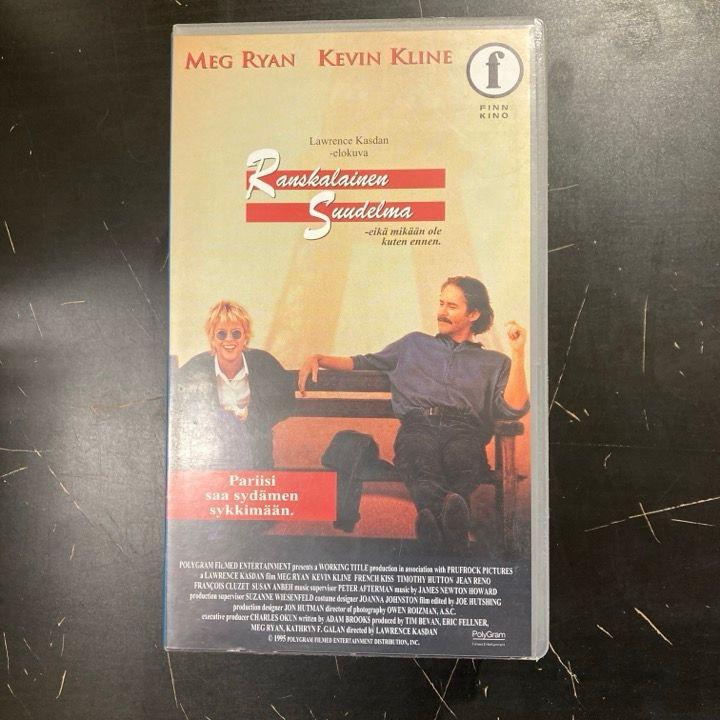 Ranskalainen suudelma VHS (VG+/M-) -komedia-